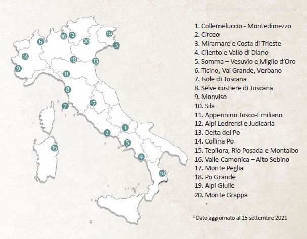Riserve italia