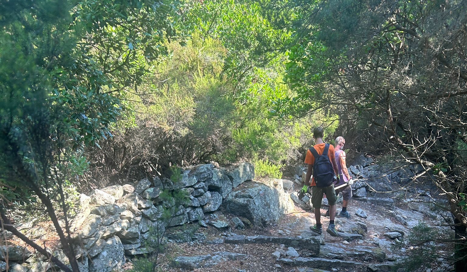 Manutenzione della rete sentieristica interventi in corso e impegno continuo dell’Ente Parco