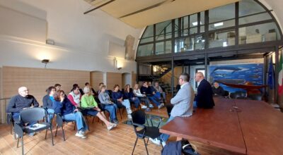 Matteo Arcenni Commissario Straordinario nel suo primo giorno al Parco