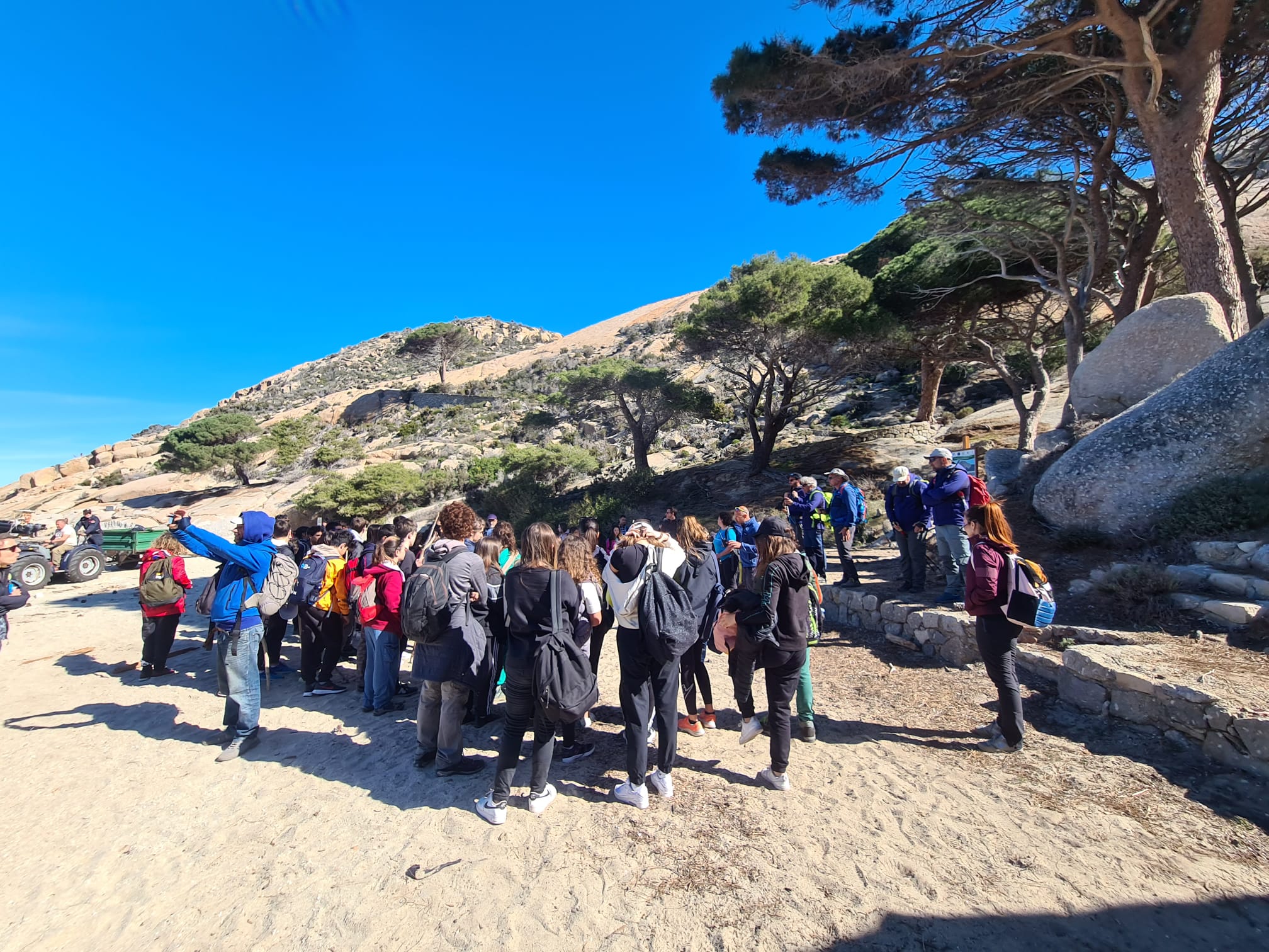 Studenti a Montecristo