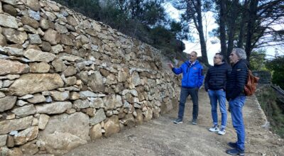 Completati gli interventi  sui muretti a secco a  Marciana e avviati a Pomonte