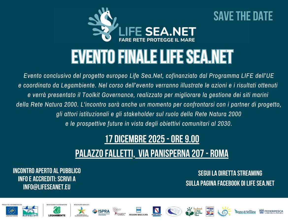 invito evento finale life sea net