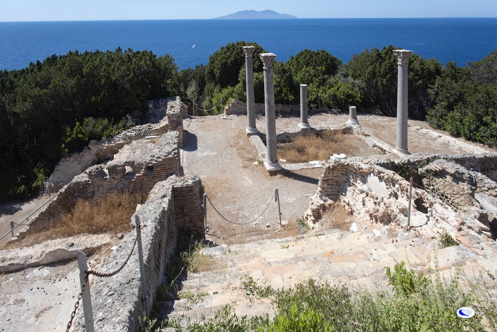 Isola di Giannutri  Villa Romana Domizi Enobarbi 