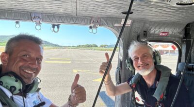 Gorgona, sopralluogo del Presidente Matteo Arcenni